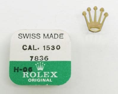 Rolex Cal. 1530-7836 jewel for second wheel-lower. NOS.