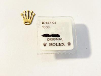 Rolex Cal. 1530-7837, Driving wheel over third wheel.
