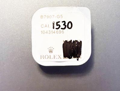 Rolex Cal. 1530-7907, Jewel for oscillating weight-upper. NOS