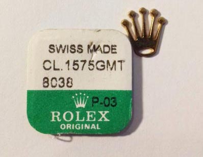 Rolex Cal. 1575 C 8038, centre second pinion ht. 5.70mm.