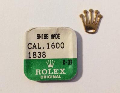 Rolex Cal. 1600-1838, Winding pinion. NOS.