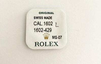 Rolex Cal. 1602-1602-429, Balance staff. NOS.