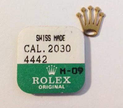 Rolex Cal. 2030-4442, Friction spring for crown wheel. NOS.