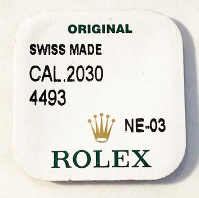 Rolex Cal. 2030-4493, capewel for: balance upper/lower. capejewel for escape wheel-upper/lower. NOS.