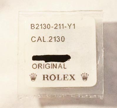 Rolex Cal. 2130-211, crown wheel core.