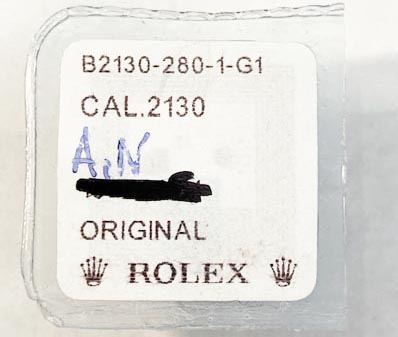 Rolex Cal. 2130-280-1, hour wheel ht. 1.00mm.