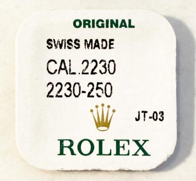 Rolex Cal. 2230-250, Setting wheel.