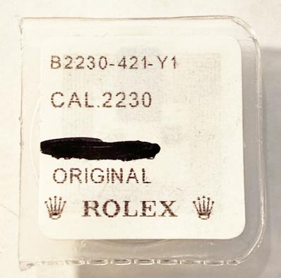 Rolex Cal. 2230-421, Pallet fork. NOS.