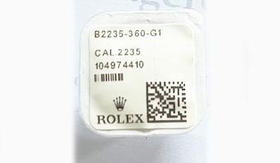 Rolex Cal. 2235-360. Second wheel. NOS.