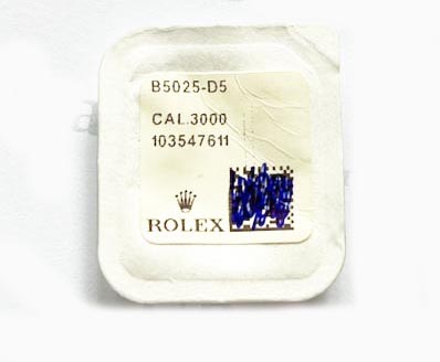Rolex Cal. 3000-5025. Winding stem.