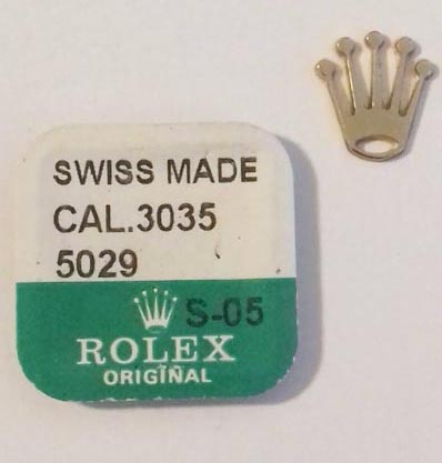 Rolex Cal. 3035-5029, Crown wheel core. NOS.