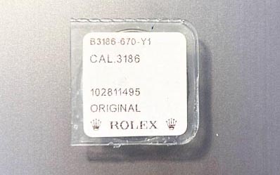 Rolex Cal. 3186-670, Intermediate date wheel. NOS
